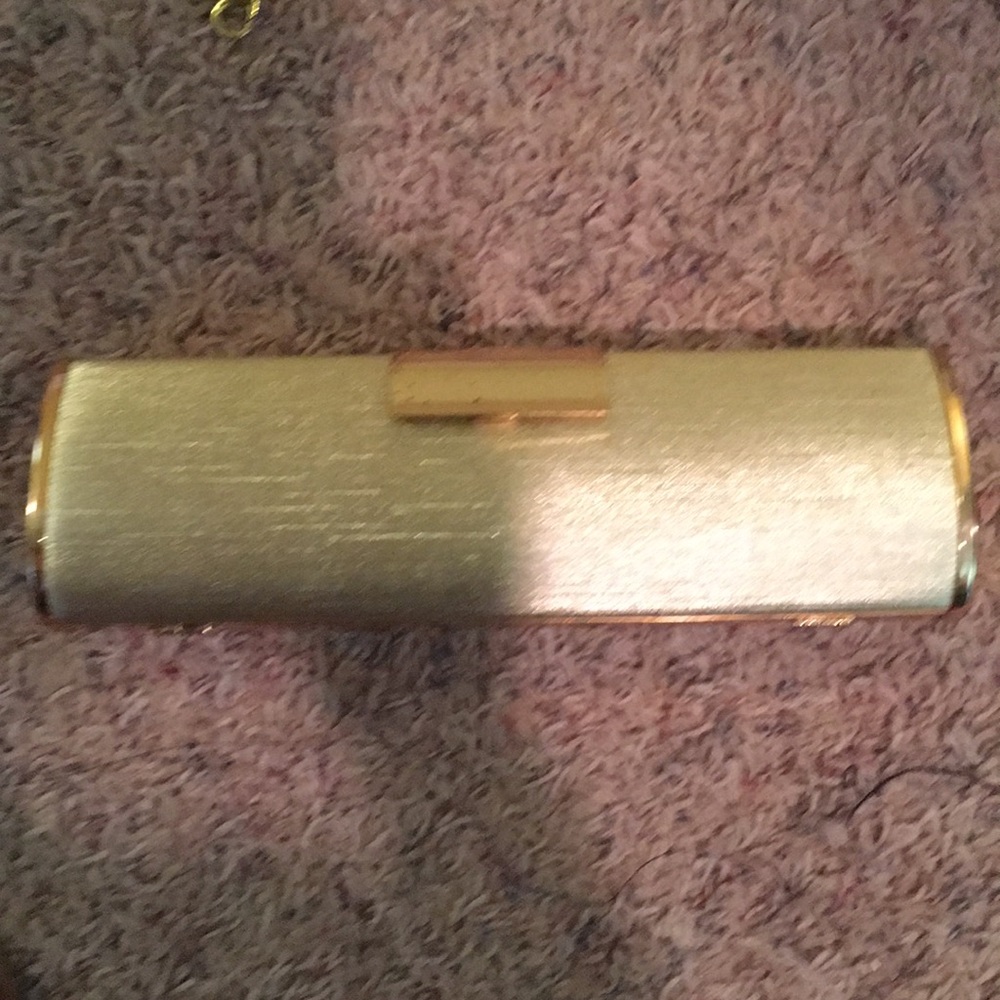 Gold Tone Clutch